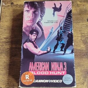 American Ninja 3: Blood Hunt VHS